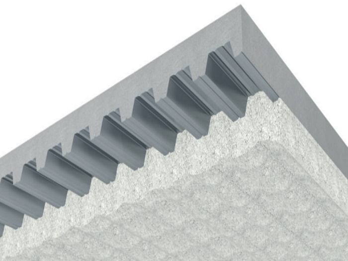 Thermal protection of structural floor trays